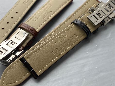 breitling clasp leather|genuine Breitling watch straps.